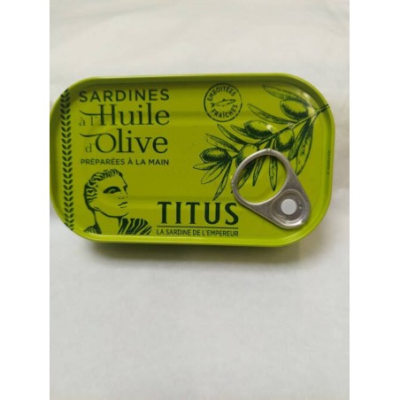 Sardine à l'huile d'olive 88 gr