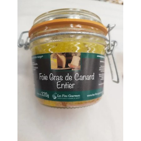 Foie gras de canard entier 320 gr